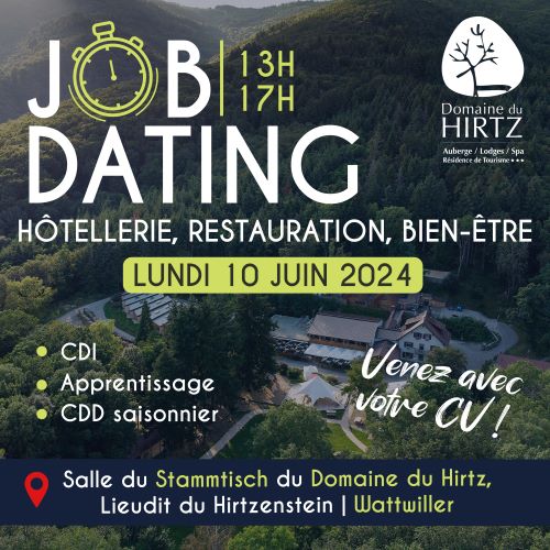 Job Dating au Domaine du HIRTZ